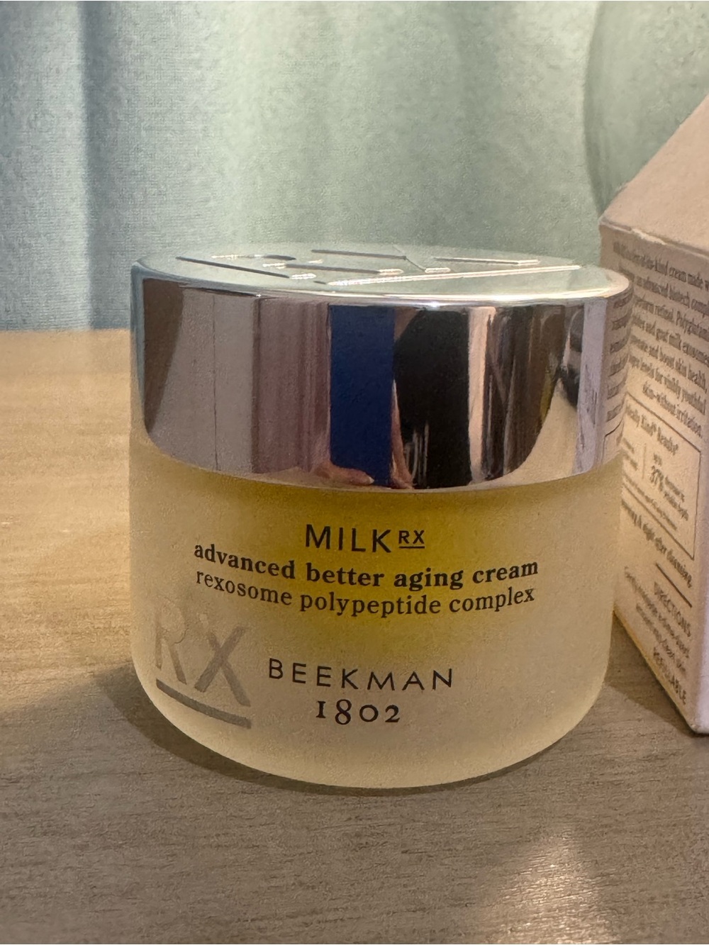 Beekman 1802 MILK RX Advanced Better Aging Cream - Yellow Accents